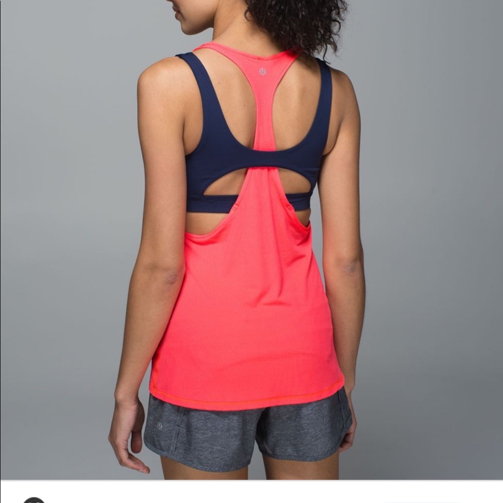 Lululemon All Sport tank in electric/navy  sz 10